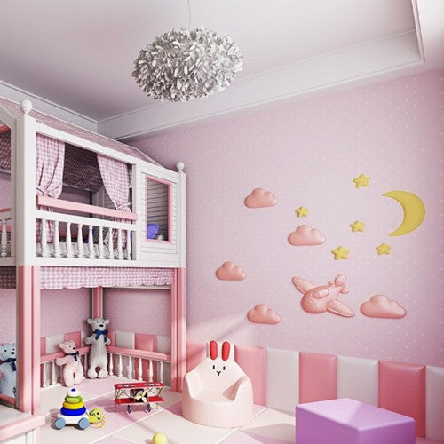 SG EmmAmy® Wall Cushion Baby Protection Pad Wall Paper Headboard DIY Wall protector Playroom size 20x50/30x30CM