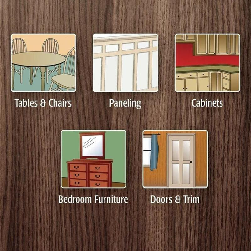 4pcs Mintiml Wood Seasoning Beewax Floor beeswax Furniture care polishing waterproof