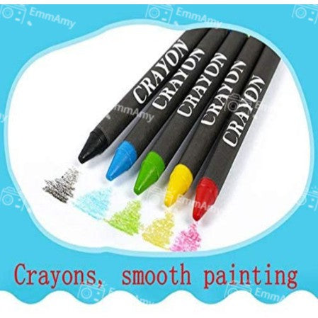 Kids 208pcs/150pcs Art Set Drawing Marker Painting Color Pen Crayon Pastel Set