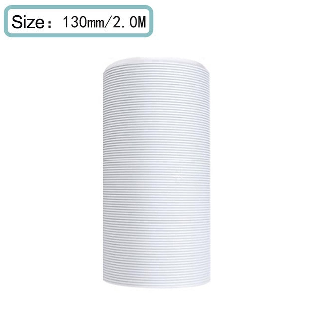 1.5M/2M Flexible Air Conditioner Exhaust Pipe Vent Hose Duct Outlet Diameter 130/150mm Telescopic Exhaust Duct