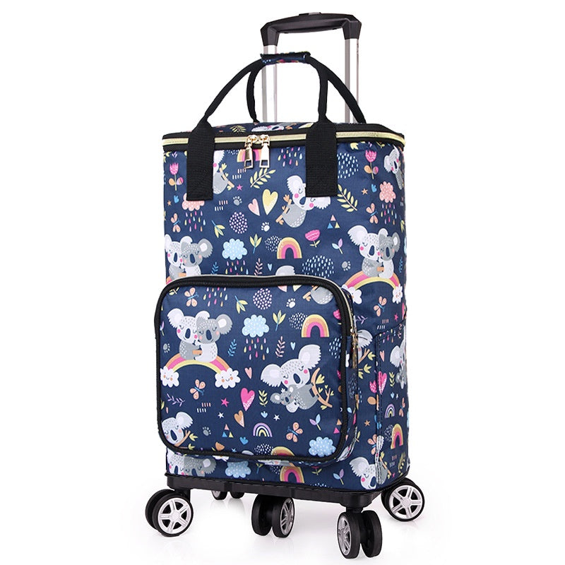 Retractable folding grocery Personal shopping cart shopping trolley/Trollies market trolley