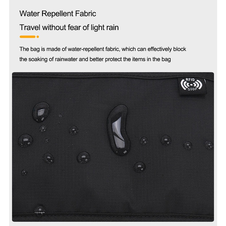 Sport Waist Wallet /Secure Travel Money Belt /Anti-Theft Passport Wallets for Men & Women With RFID Blocking