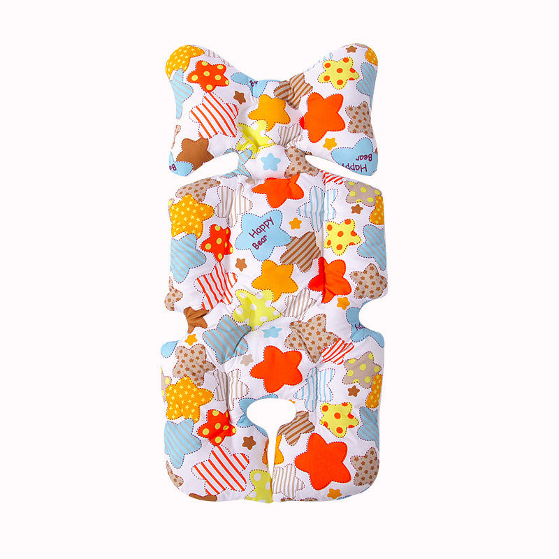 Korean Multifunctional Baby Stroller Cushion Liner Safety Seat Pad Universal Stroller Cotton Pad Warm/Ice Mat