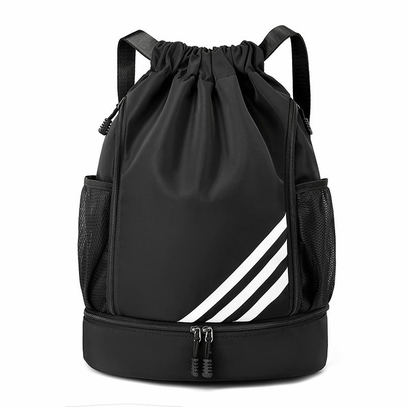 Basketball Backpack Gym Sports Travel Luggage Bag Oxford Waterproof With Independent Shoe Warehouse