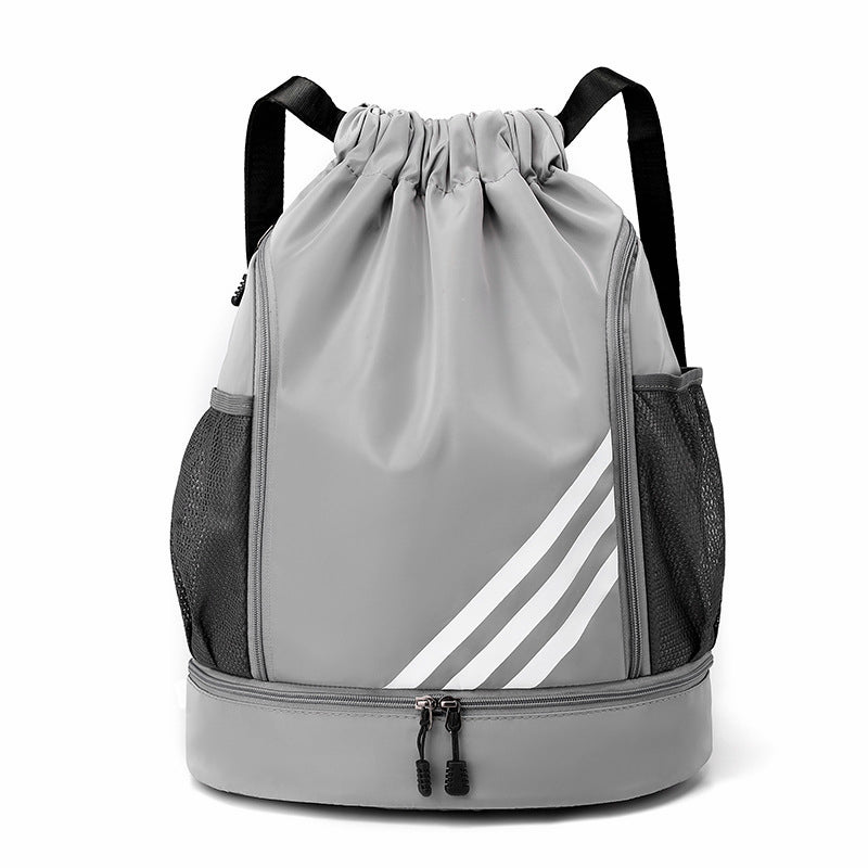 Basketball Backpack Gym Sports Travel Luggage Bag Oxford Waterproof With Independent Shoe Warehouse