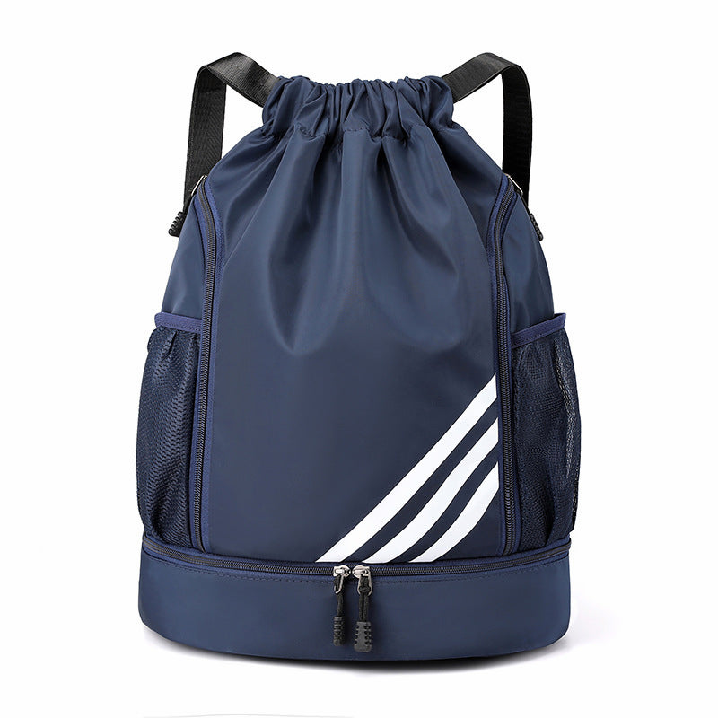 Basketball Backpack Gym Sports Travel Luggage Bag Oxford Waterproof With Independent Shoe Warehouse