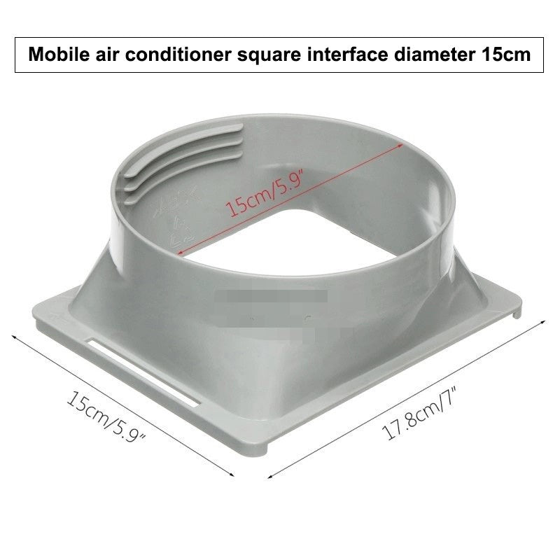 1.5M/2M Flexible Air Conditioner Exhaust Pipe Vent Hose Duct Outlet Diameter 130/150mm Telescopic Exhaust Duct