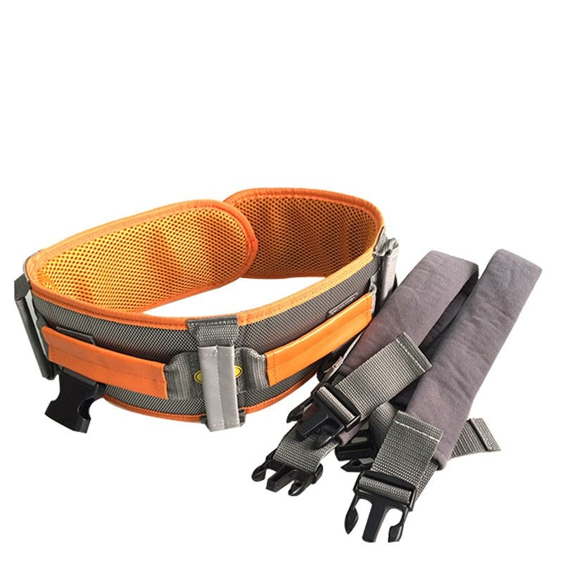 Transfer Gait Belt Secure Walking Gait Transfer Belt for Elderly and Patient Care Adjustable Size