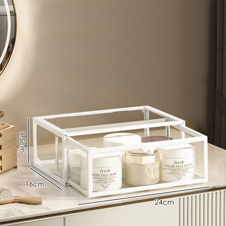 Makeup Organizer Cosmetic Organiser Large Capacity For Skincare Products Stackable Storage Box