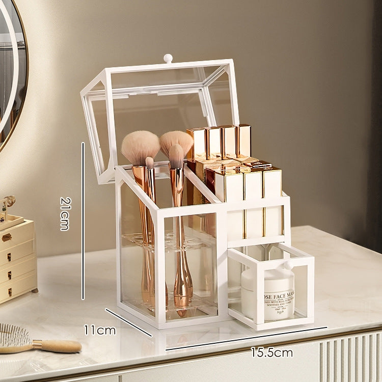 Makeup Organizer Cosmetic Organiser Large Capacity For Skincare Products Stackable Storage Box
