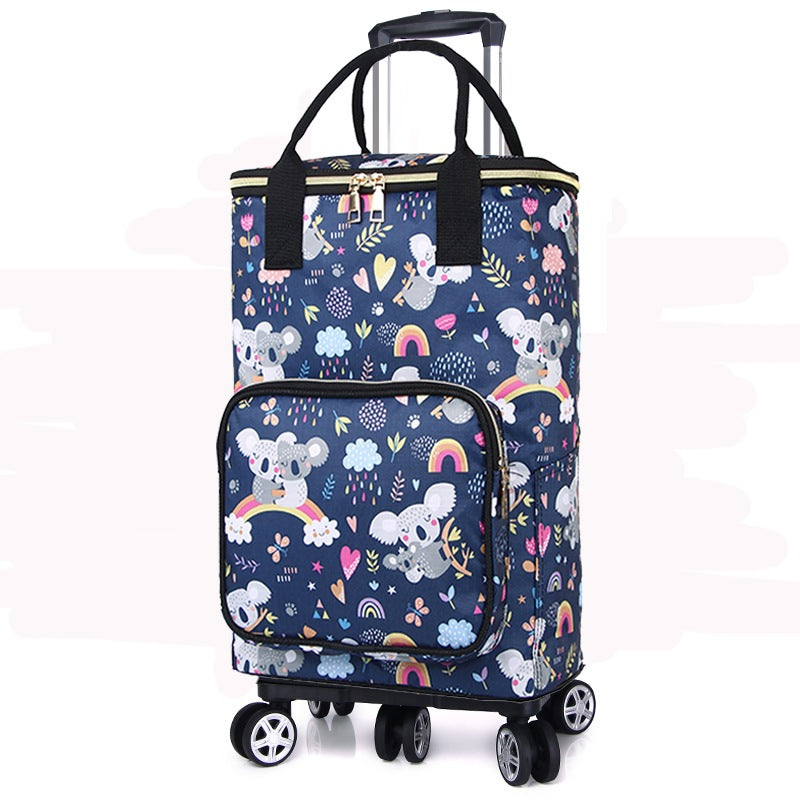Retractable folding grocery Personal shopping cart shopping trolley/Trollies market trolley