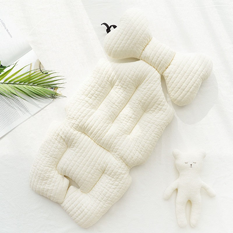 Korean Multifunctional Baby Stroller Cushion Liner Safety Seat Pad Universal Stroller Cotton Pad Warm/Ice Mat