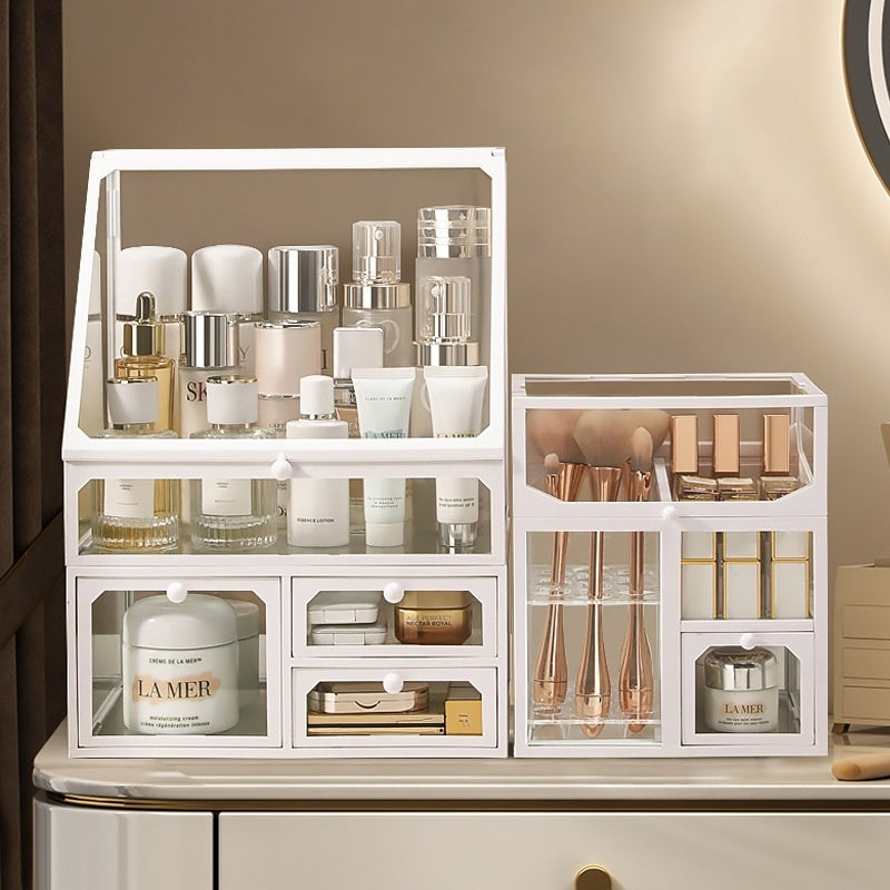 Makeup Organizer Cosmetic Organiser Large Capacity For Skincare Products Stackable Storage Box