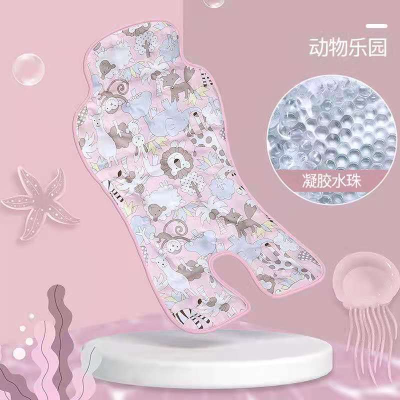 Korean Multifunctional Baby Stroller Cushion Liner Safety Seat Pad Universal Stroller Cotton Pad Warm/Ice Mat