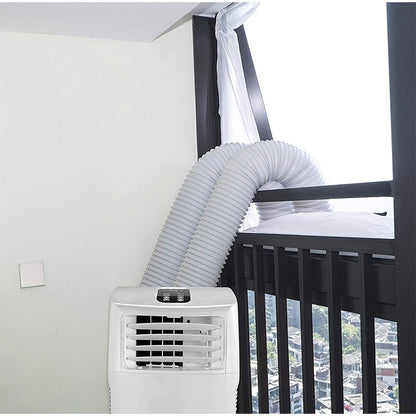 1.5M/2M Flexible Air Conditioner Exhaust Pipe Vent Hose Duct Outlet Diameter 130/150mm Telescopic Exhaust Duct