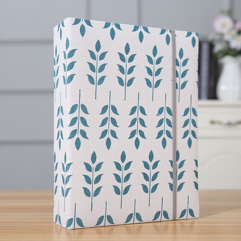 4R Photo Album 200 Sheets Insert Type Photobook 6 Inch Photo Cloth Album Christmas Gifts