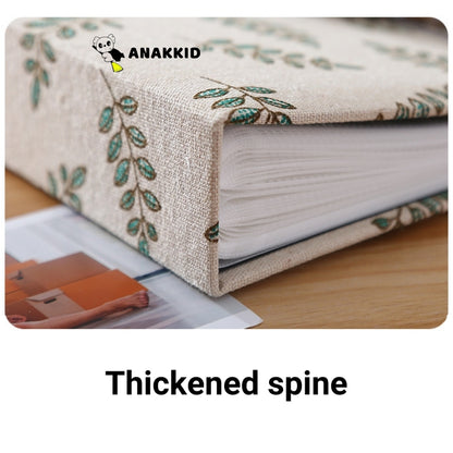 4R Photo Album 200 Sheets Insert Type Photobook 6 Inch Photo Cloth Album Christmas Gifts