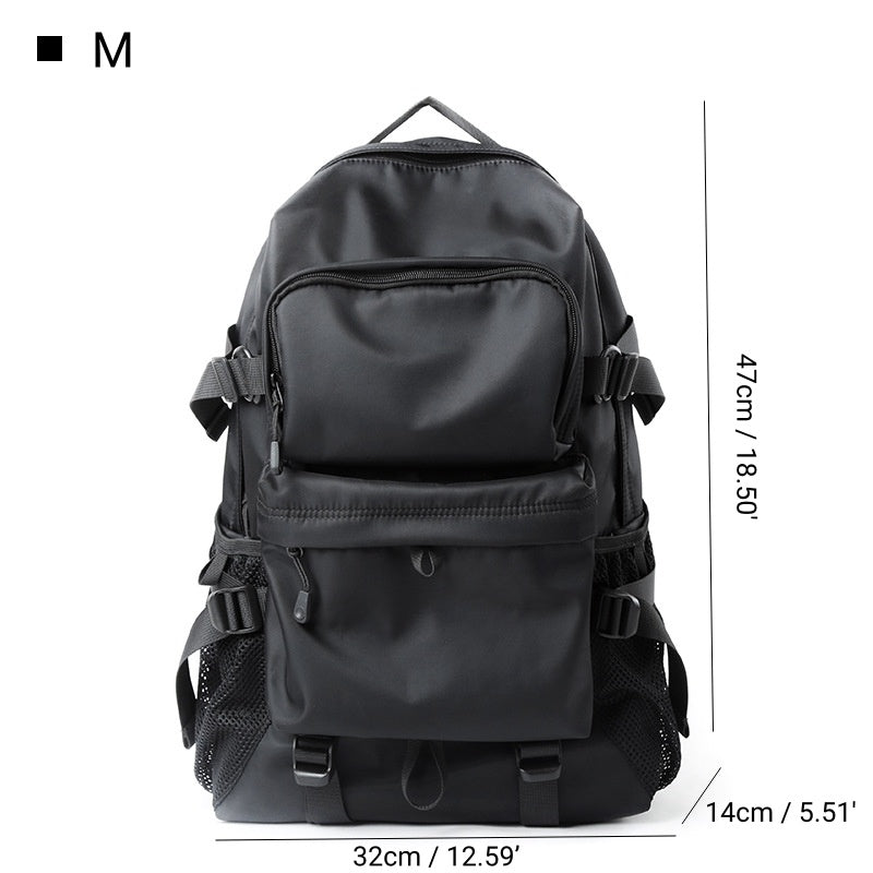 Japanese Trendy Backpack Men's Anti-theft Travel Backpack College Student School Bag Computer Bag