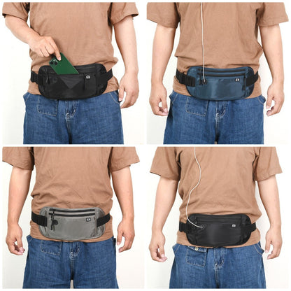 Sport Waist Wallet /Secure Travel Money Belt /Anti-Theft Passport Wallets for Men & Women With RFID Blocking