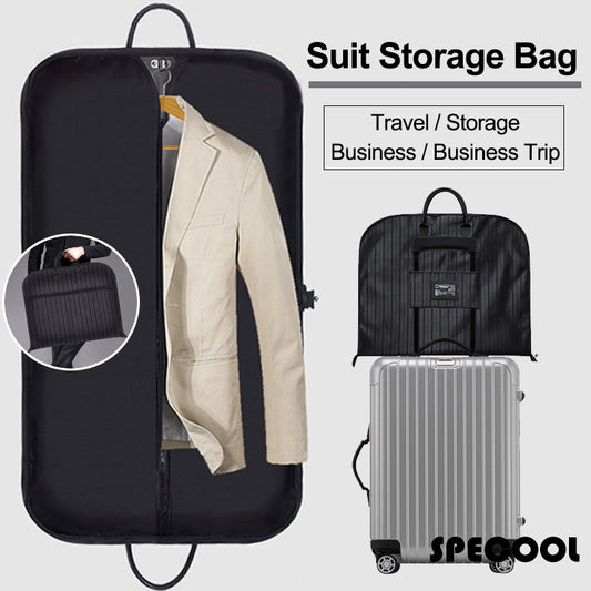 Premium Coat Carrier Bag Business Trip Suit Storage Bag Dustproof Breathable Garment Cover Travel Bag