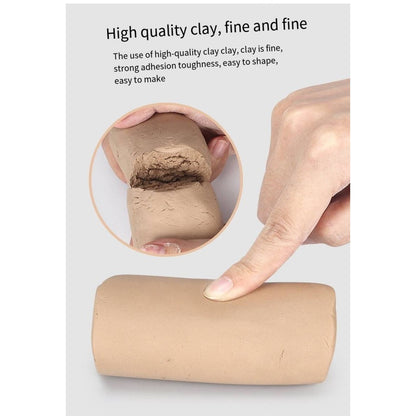 Kids DIY Ceramic Pottery Machine Mini Ceramic Handmade Craft Toys Educational Toys