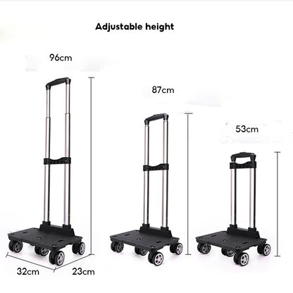 Retractable folding grocery Personal shopping cart shopping trolley/Trollies market trolley