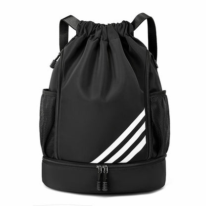 Basketball Backpack Gym Sports Travel Luggage Bag Oxford Waterproof With Independent Shoe Warehouse