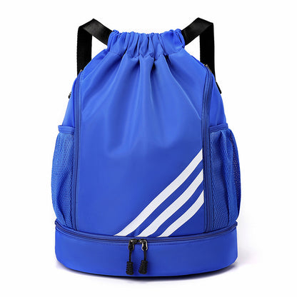 Basketball Backpack Gym Sports Travel Luggage Bag Oxford Waterproof With Independent Shoe Warehouse