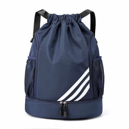 Basketball Backpack Gym Sports Travel Luggage Bag Oxford Waterproof With Independent Shoe Warehouse