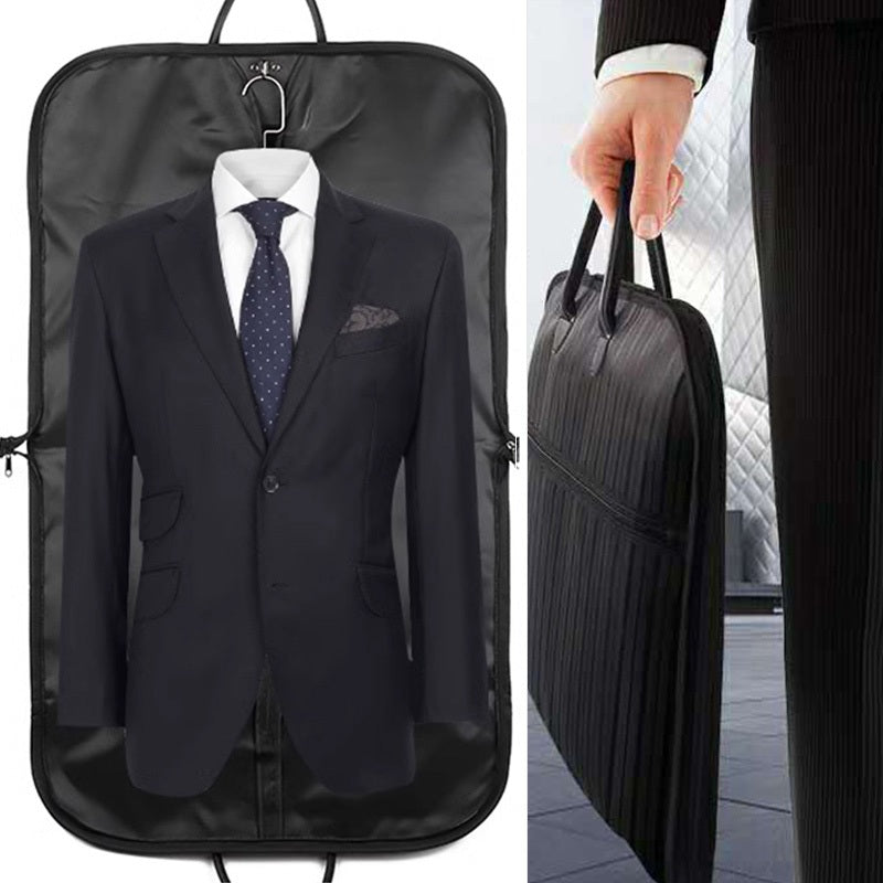 Premium Coat Carrier Bag Business Trip Suit Storage Bag Dustproof Breathable Garment Cover Travel Bag