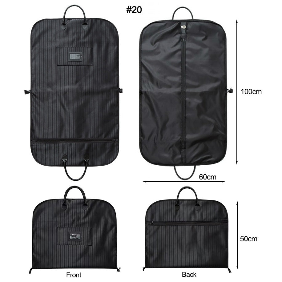 Premium Coat Carrier Bag Business Trip Suit Storage Bag Dustproof Breathable Garment Cover Travel Bag