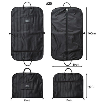 Premium Coat Carrier Bag Business Trip Suit Storage Bag Dustproof Breathable Garment Cover Travel Bag