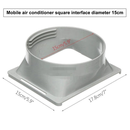 1.5M/2M Flexible Air Conditioner Exhaust Pipe Vent Hose Duct Outlet Diameter 130/150mm Telescopic Exhaust Duct