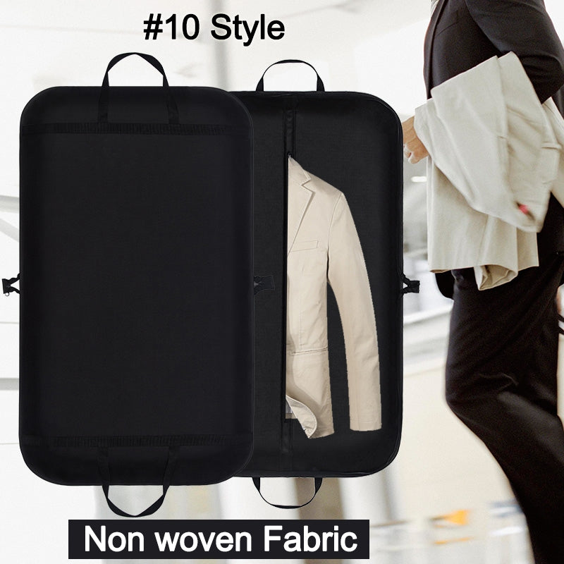 Premium Coat Carrier Bag Business Trip Suit Storage Bag Dustproof Breathable Garment Cover Travel Bag