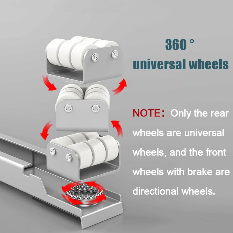 Washing Machine Base With 360° Wheels Fridge Roller Base Washing Machine Rack Refrigerator Stand Movable