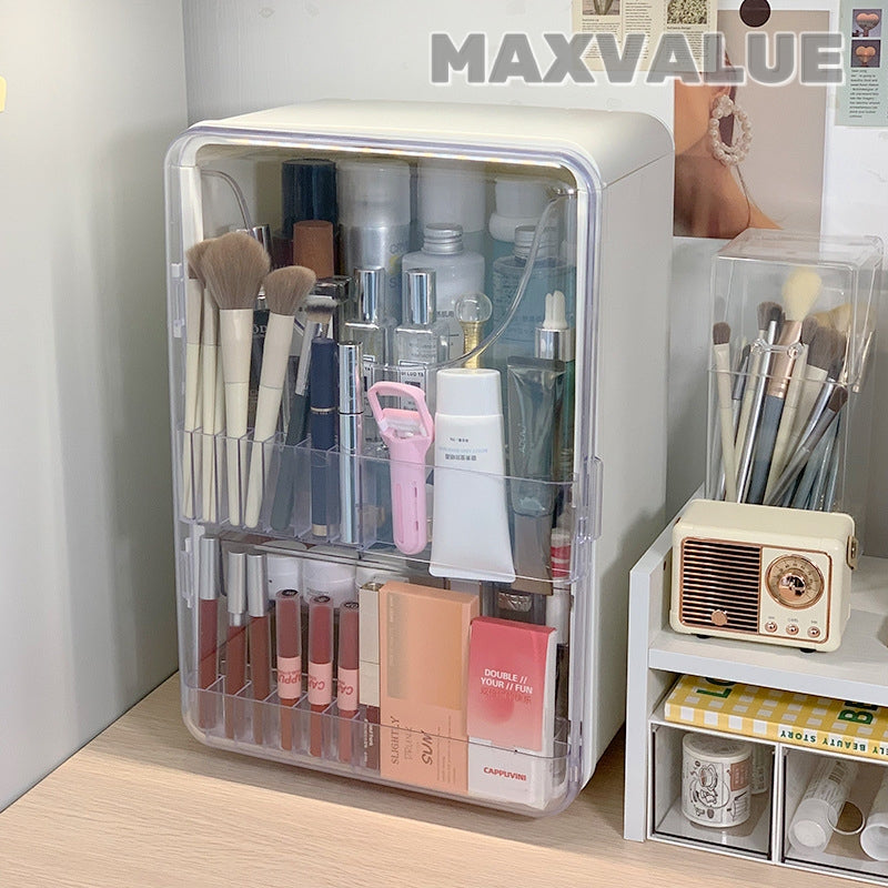 Makeup Organizer Skincare Organiser Cosmetic Storage Box Transparent