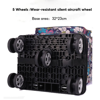 Retractable folding grocery Personal shopping cart shopping trolley/Trollies market trolley